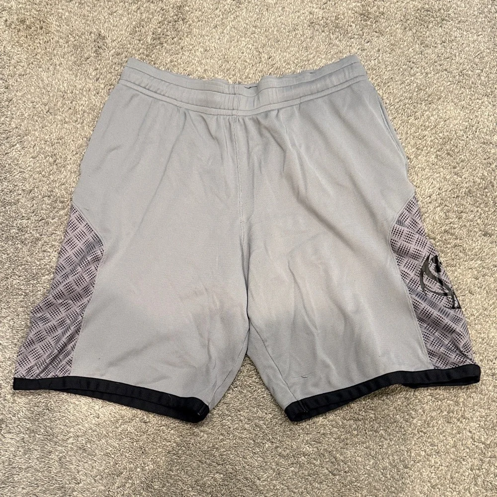 Under Armour | Light Gray Men's Athletic Shorts